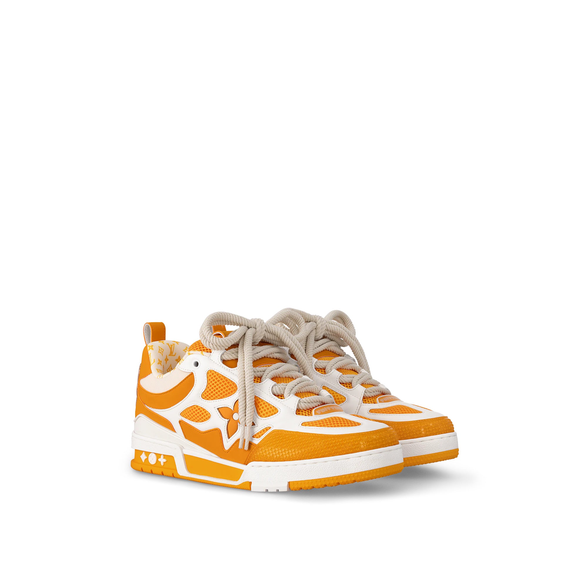 LV Skate Trainers Orange